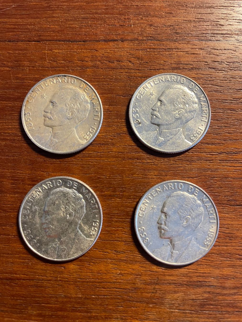 Alle Münzen: (16) 25 Centavos Kuba 1953 – Gebraucht aus Aesch BL von masmusgo 1