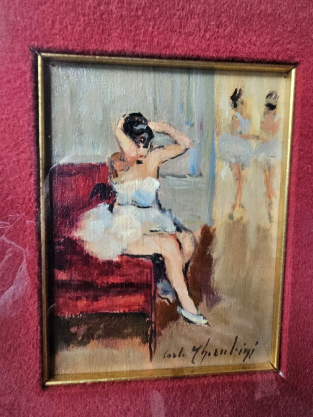 Tableaux: gemälde s stück – D'occasion à Schwellbrunn par Omega-alpha 1