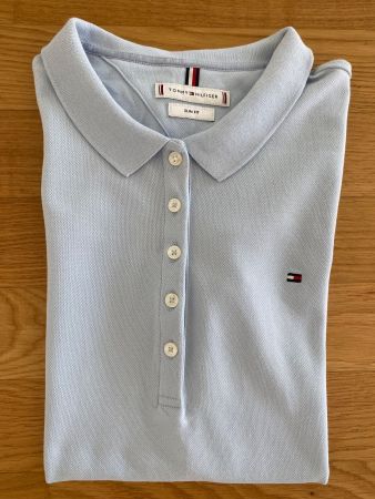 Tommy Hilfiger Poloshirt Gr: M sehr wenig getragen / weiss