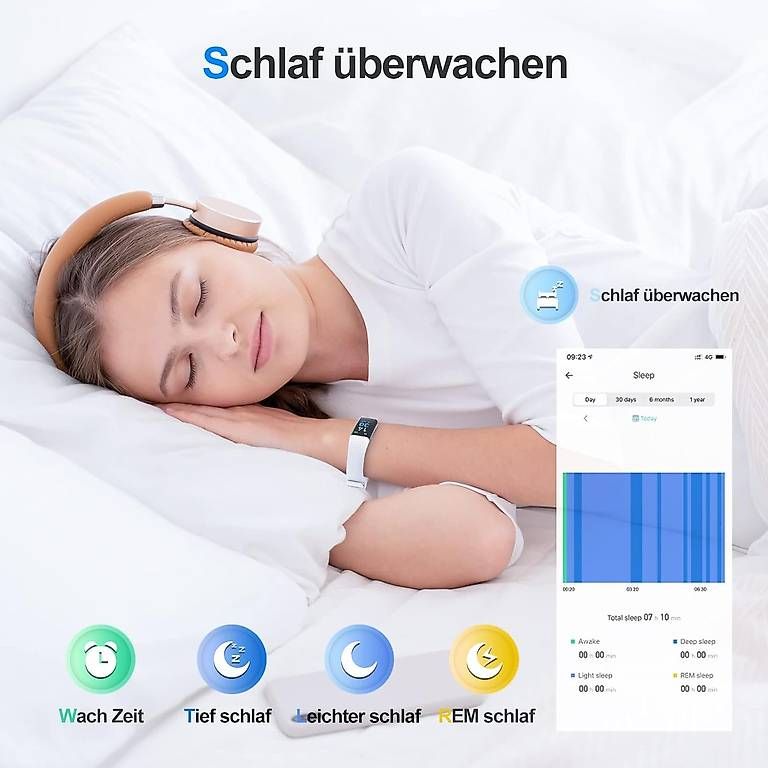 Smartwatch: Fitness Tracker hellgrau – Gebraucht aus Wallisellen von 125271 3