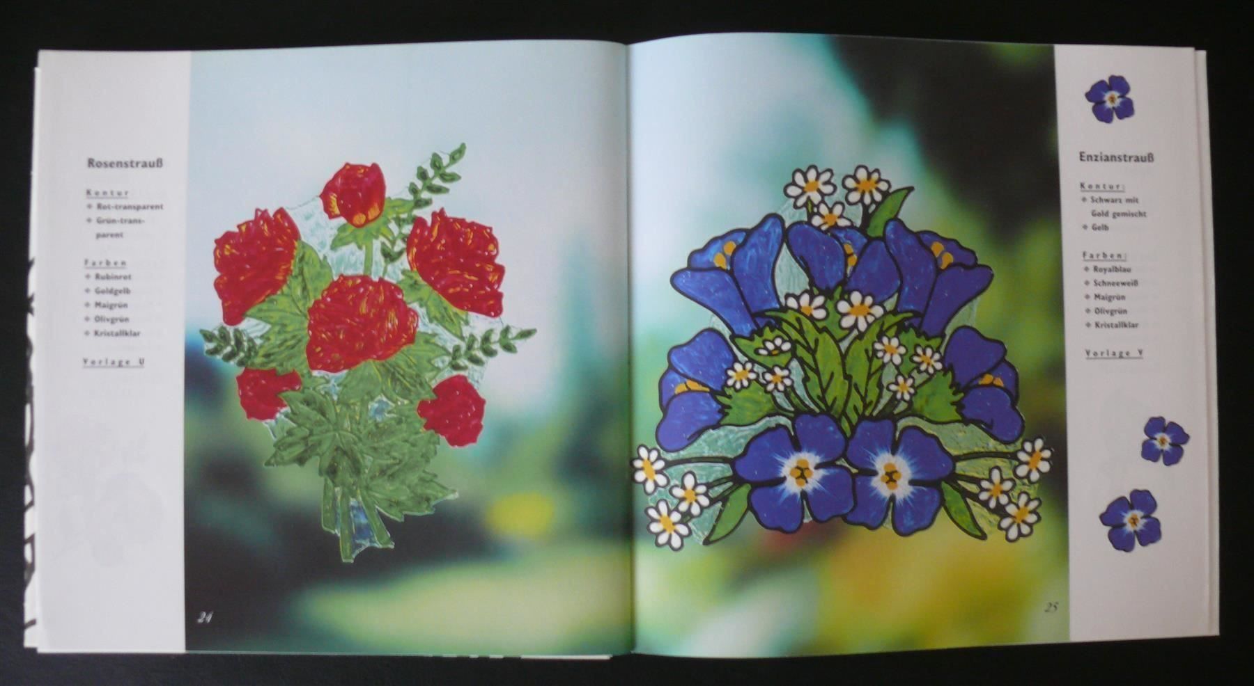 Bücher: * Window Color - Blütenzauber / 1999 Christophorus – Gebraucht aus Muttenz von Negnuja 2
