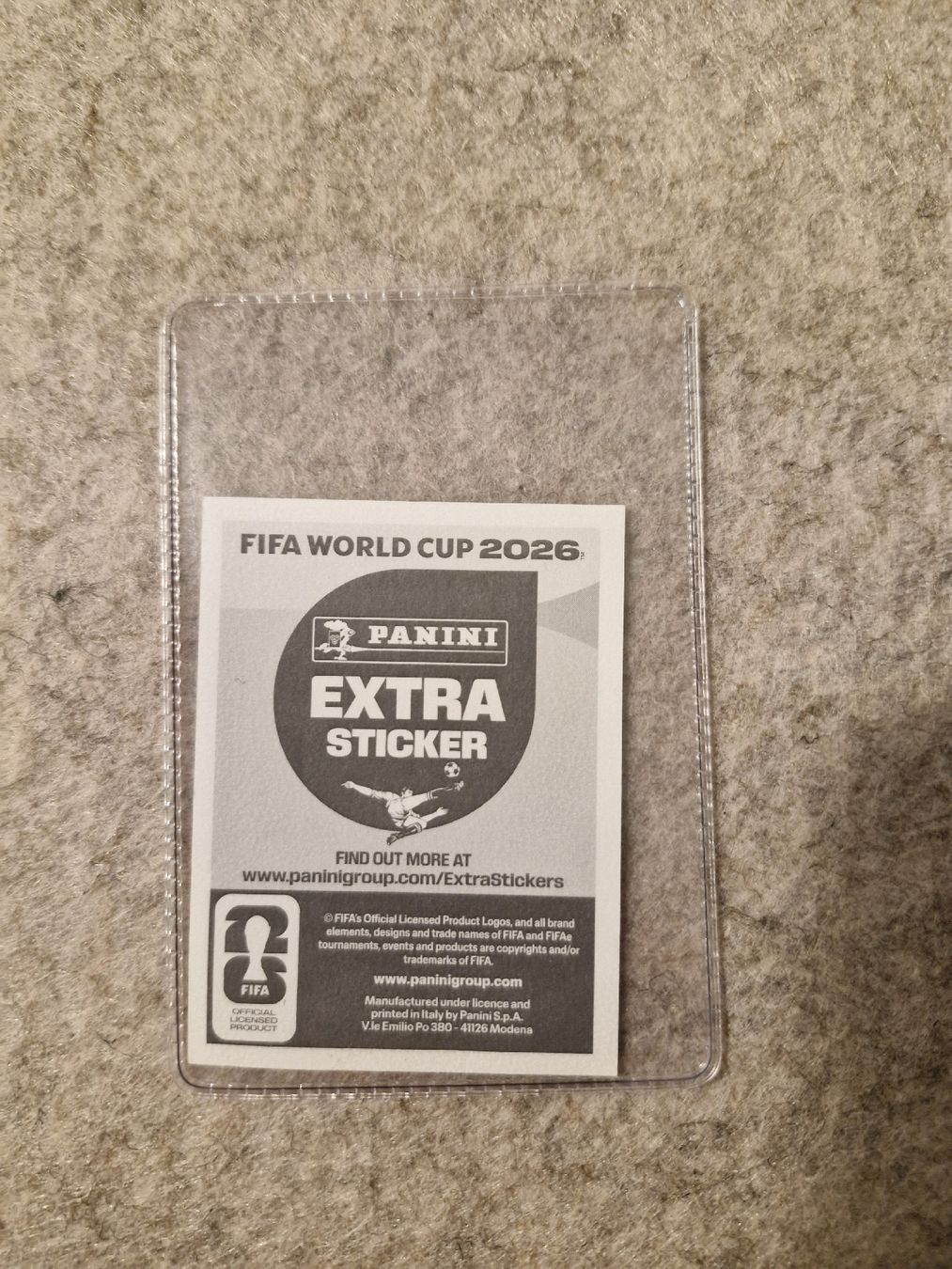 Panini Carte collezionabili: Cristiano Ronaldo Panini 2026 – Nuovo (secondo la descrizione) da Aarau Rohr venduto da Pepolino1 2