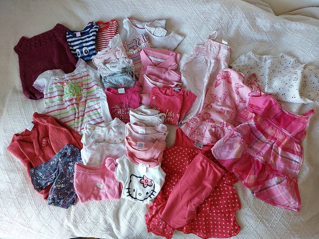 Lotti & Set di vestiti: Sommer-Mädchenpaket Gr. 74/80 – Usato da Nottwil venduto da outback-ev