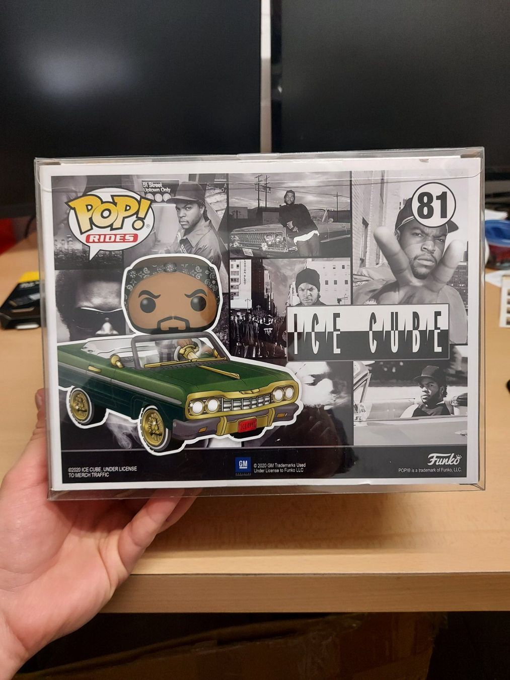 Funko Statuette: Funko POP! Rides -  Ice Cube with Impala Inkl. Schutzhülle – Nuovo e nell'imballaggio originale da Hedingen venduto da Mr.Poopybutthole 1