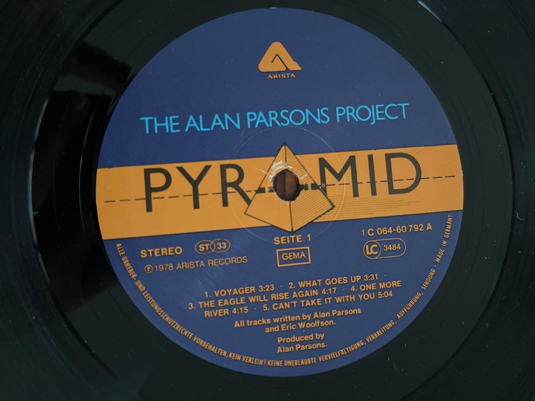 Schallplatten: S1817/Alan Parsons Project - Pyramid – Gebraucht aus Frutigen von Philippe_jsp 2