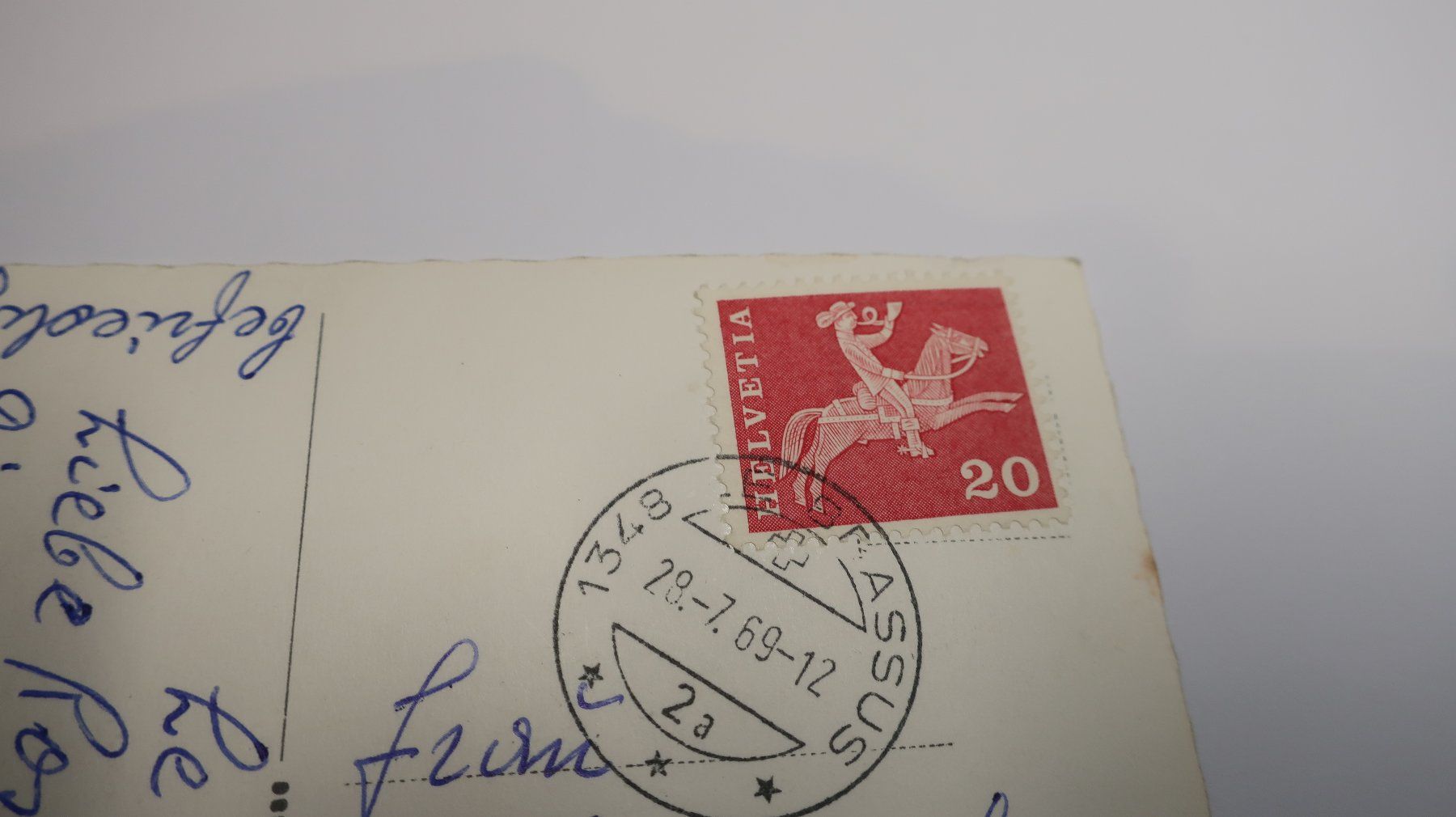 Cartes postales: Le Brassus V. J. Vue aéienne  1969 – D'occasion à Cormoret par Pascalll2001 4