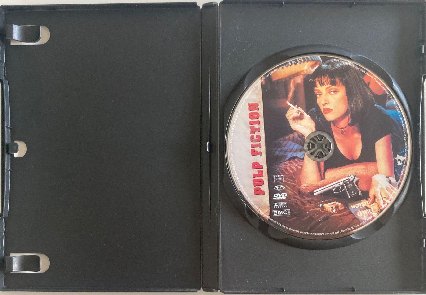 Tutti i DVDs: QUENTIN TARANTINO - PULP FICTION – Usato da Poliez-Pittet venduto da Newtown-Records 2