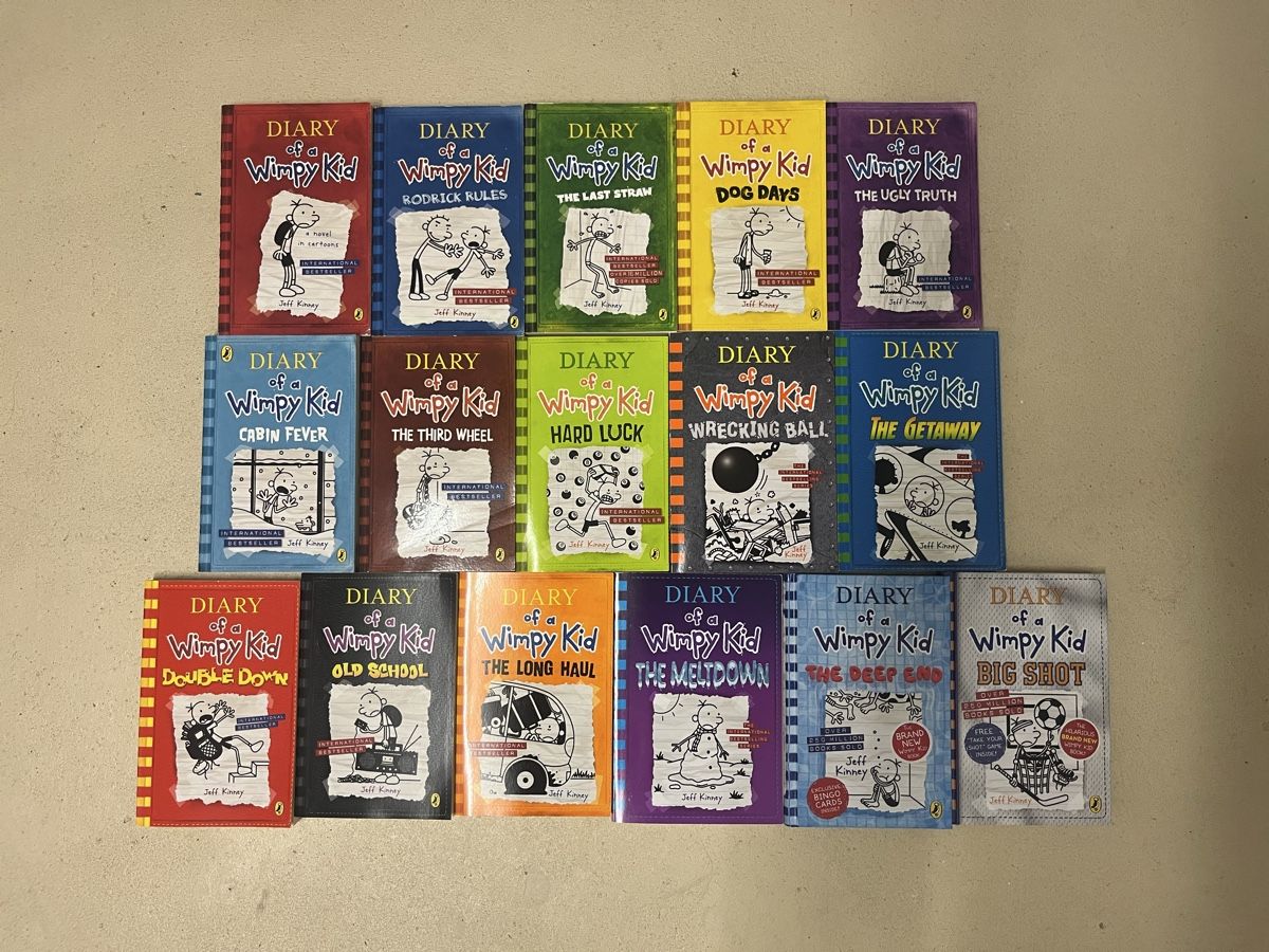 Libri: The Wimpy Kid (1-16) – Usato da Köniz venduto da jan_xzq9