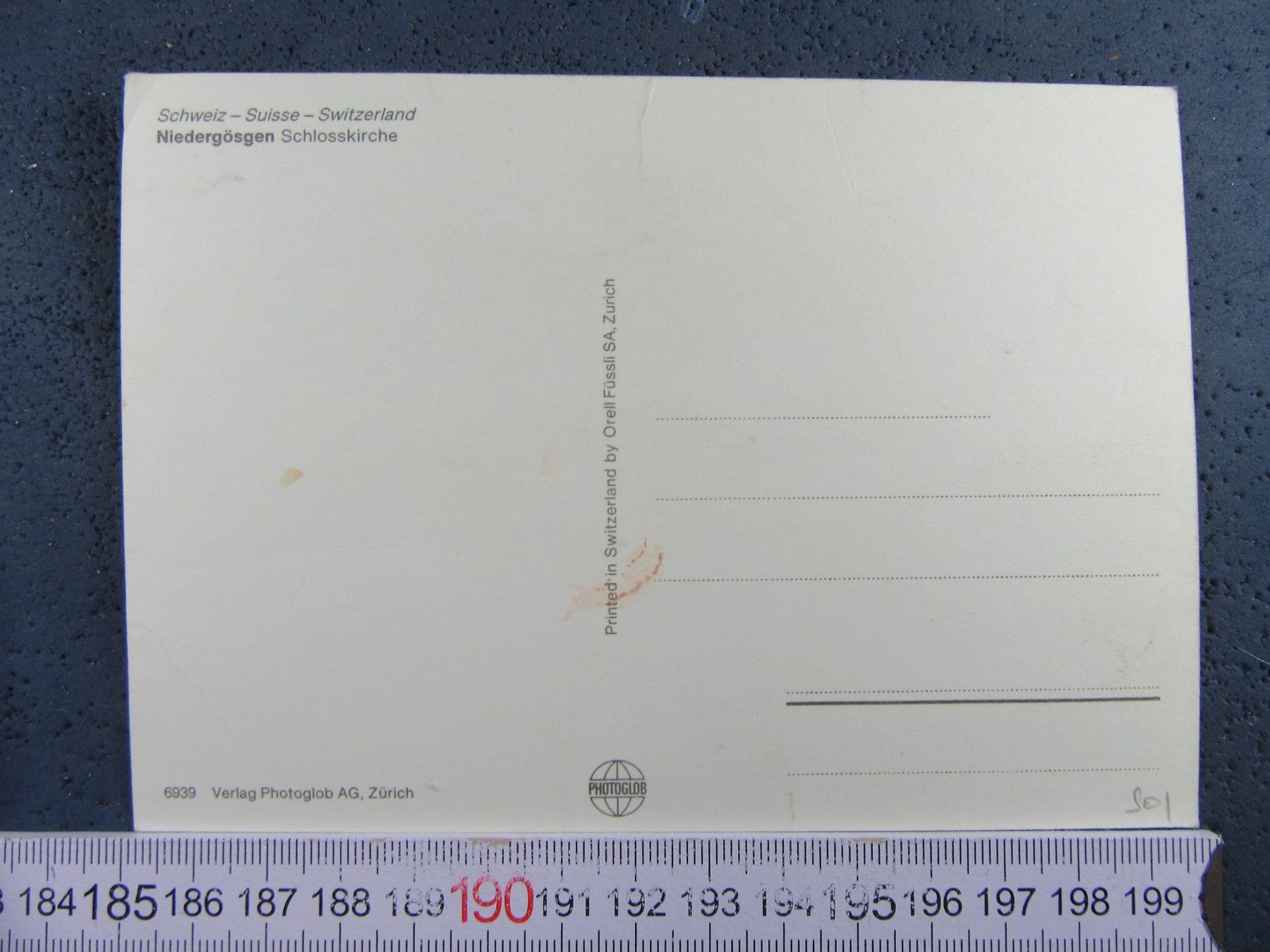 Cartoline postali: Niedergösgen SO AK  Schlosskirche – Usato da Ettingen venduto da Hausi4711 1