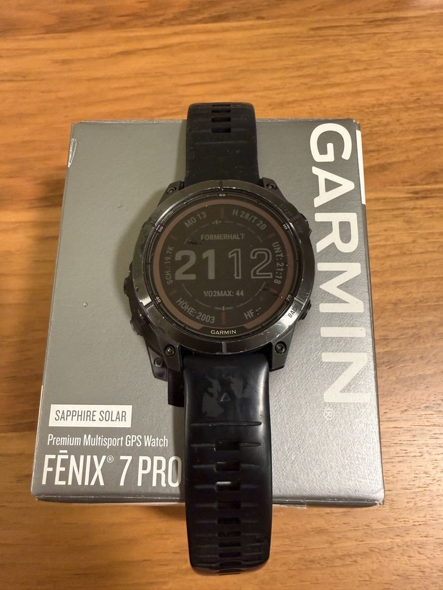 Garmin Smartwatch: Garmin Fenix 7 Pro Sapphire Solar Edition – Gebraucht aus St. Gallen von Supernova81 2