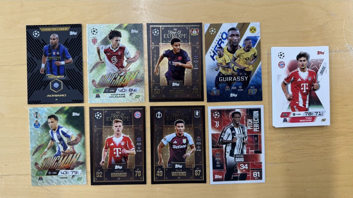Topps Sammelbilder & Trading cards: Topps Match Attax Karten (Über 20) – Neu (gemäss Beschreibung) aus Kümmertshausen von sell.1