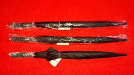 PORSCHE DESIGN 102cm Regen-Sonnenschirm Schwarz Versand 12Fr