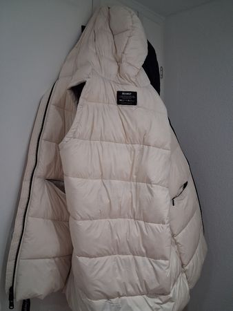 Warme Daunenweste für den Herbst/Winter Gr. M beige/crème 🧥