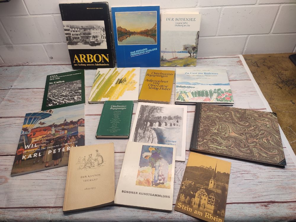 Ostschweiz Thurgau Bücher Sammlung Arbon, Stein am Rhein (5) (Gebraucht ...