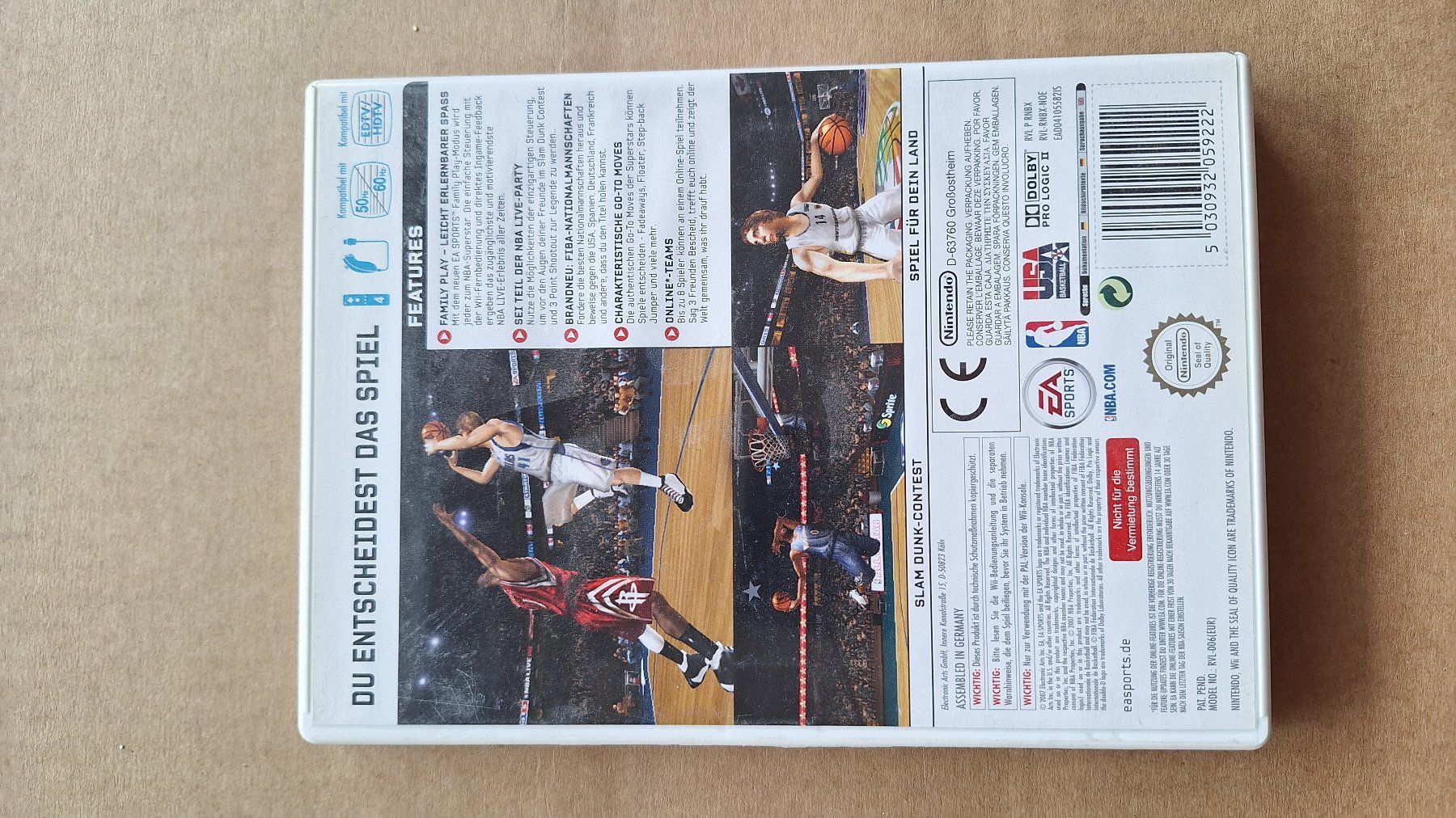 Giochi: NBA Live 08 - Wii – Usato da Altstätten SG venduto da GGsGameshop 1