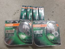 H1 Osram Ultra Life Birnen, 8 Stück