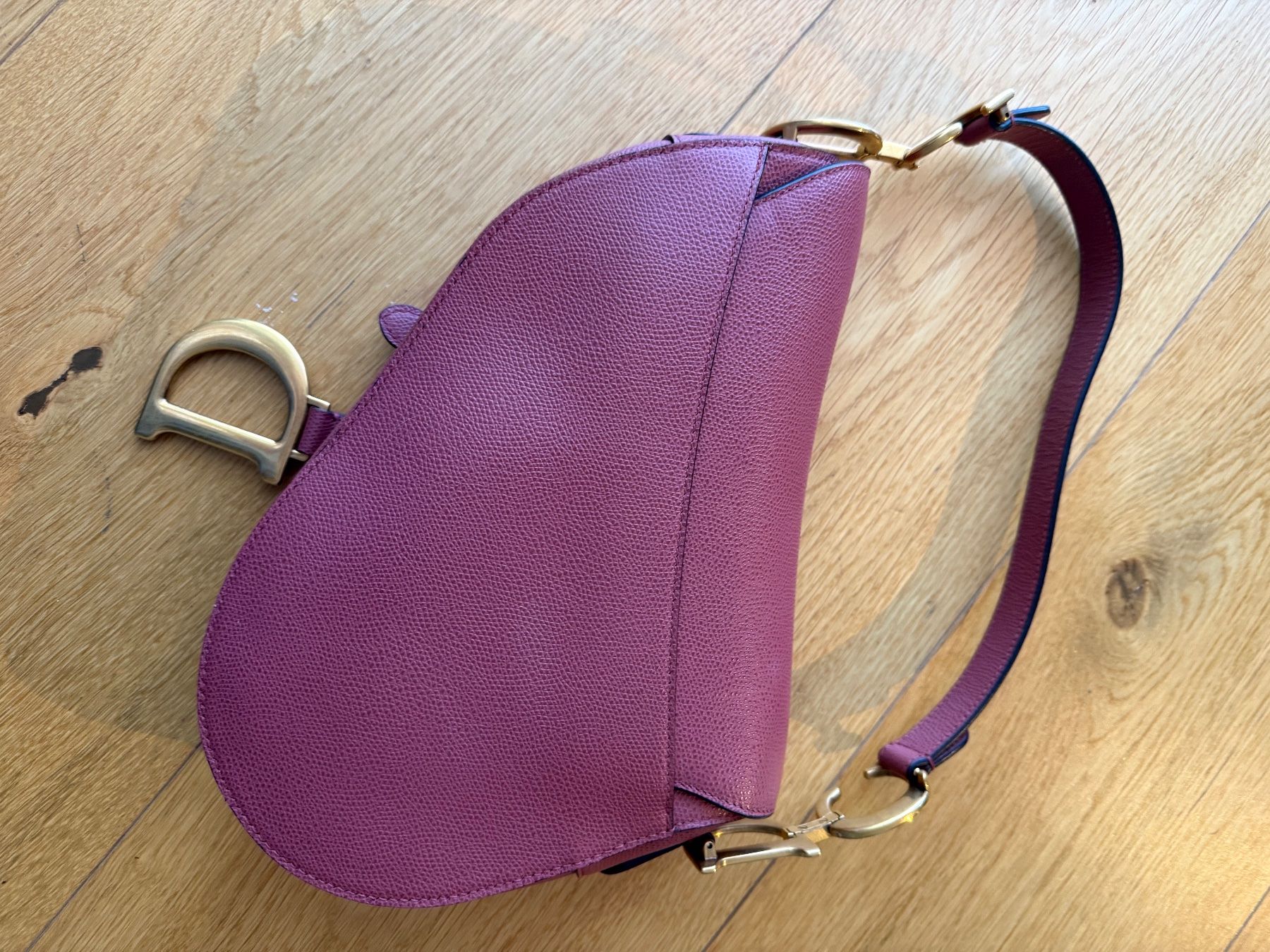 Dior Borse: Vintage Dior Saddle Bag (Leder) – Usato da Rheinau venduto da diepinskies 2
