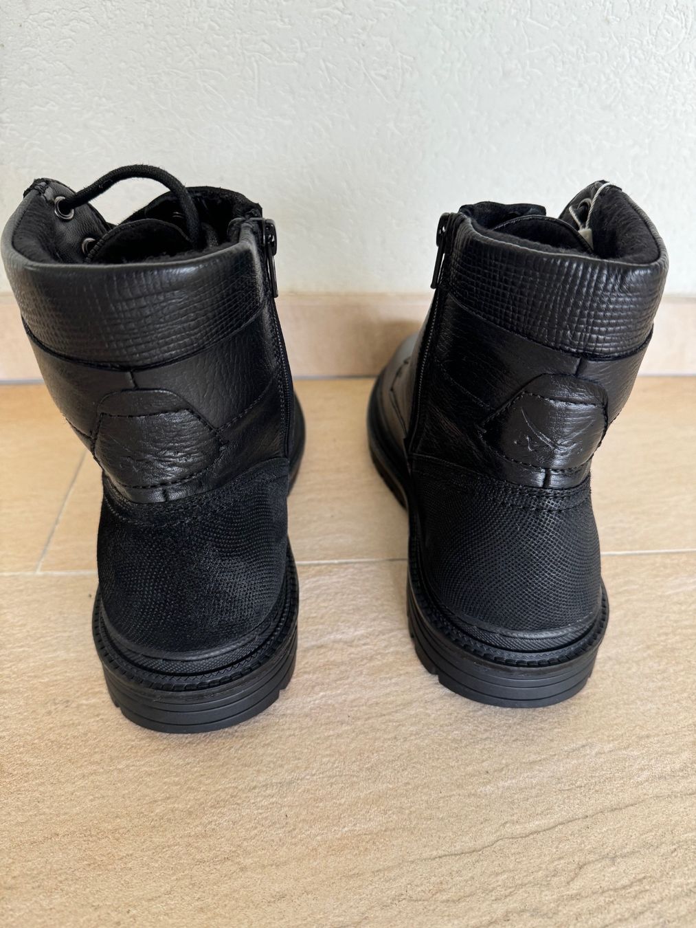 Scarpe da uomo: SANSIBAR Bottines en cuir, p.45 – Nuovo e nell'imballaggio originale da St-Gingolph venduto da GoldenKeys 1