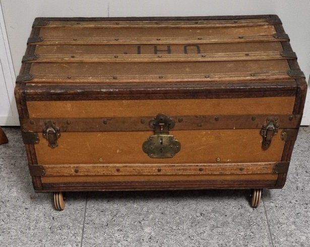Make-up-Koffer Auf Rollen – 3-in-1 Trolley Mit Tablett, 35,2x25x67,5 Cm, Schwarz, Abschließbar