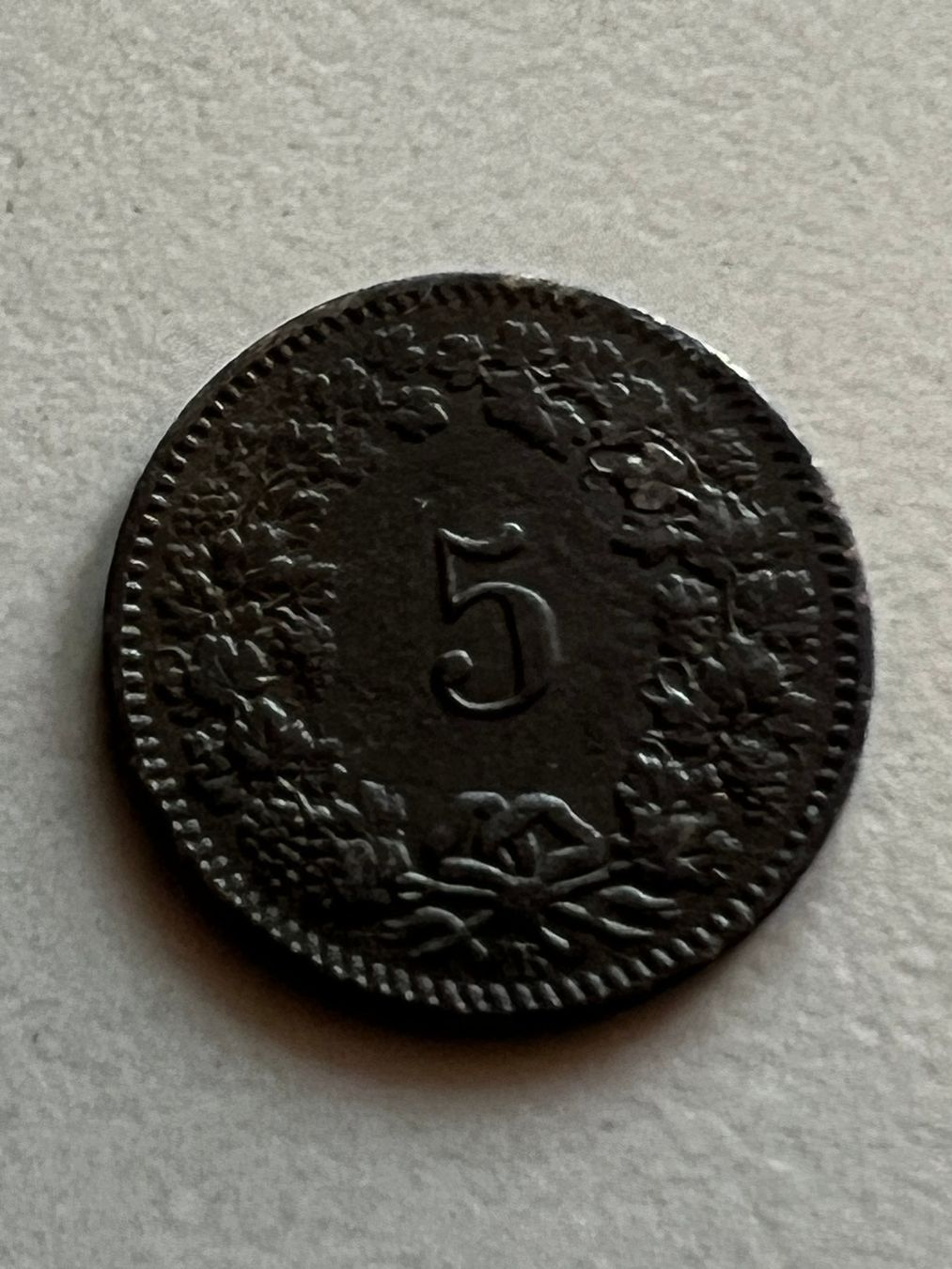 Toutes les monnaies: 5 Rp. 1876  (dunkle Farbe) – D'occasion à Schötz par Odpa 1
