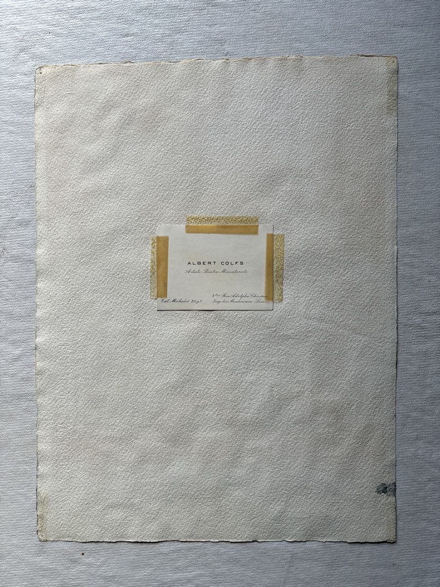 Gemälde: Albert Colfs - 19 ème – Gebraucht aus Sion von pasadena1914 2
