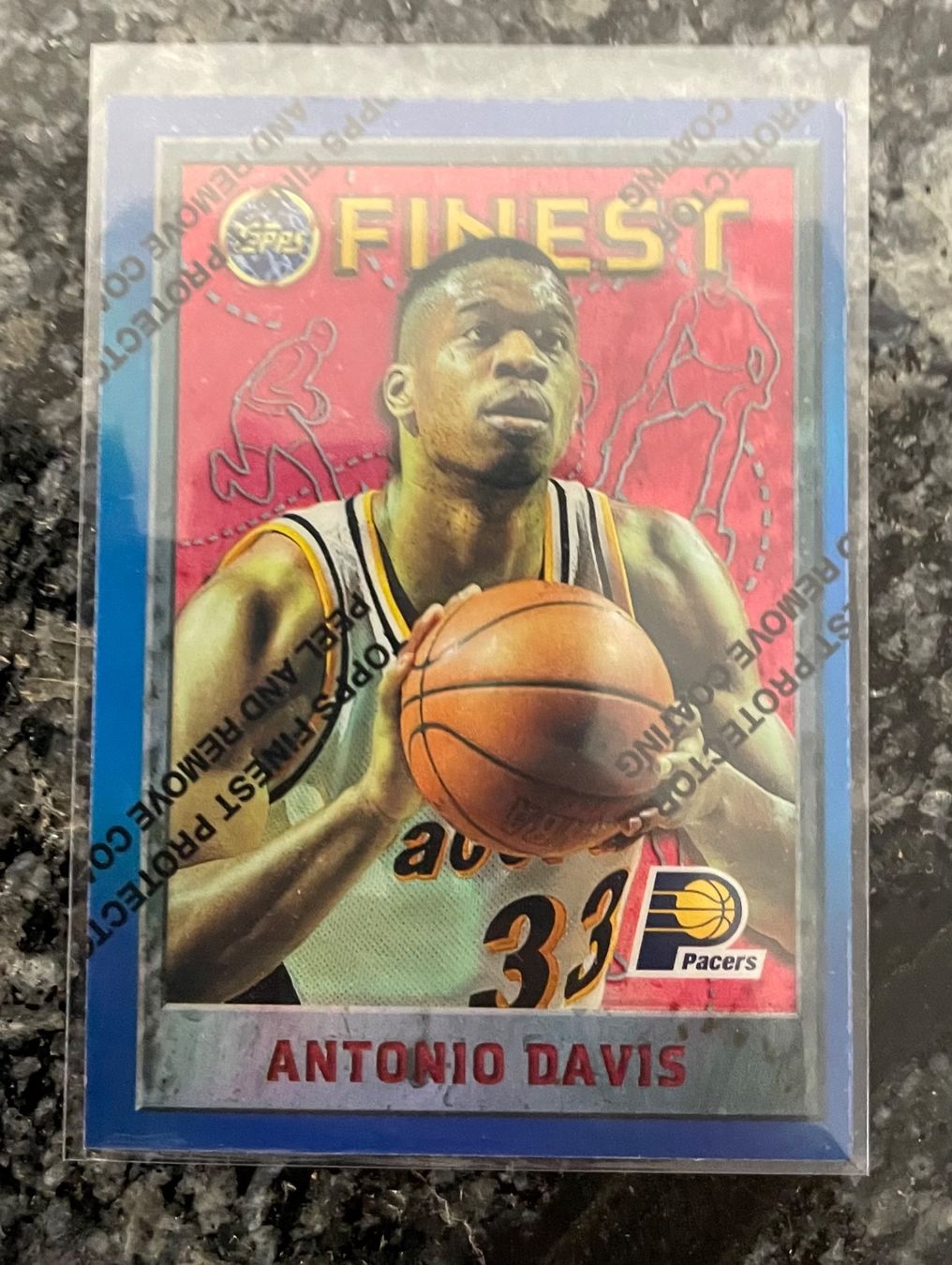 Nba Carte collezionabili: NBA Antonio Davis Topps Finest Refractor Card – Nuovo (secondo la descrizione) da Muttenz venduto da joba23