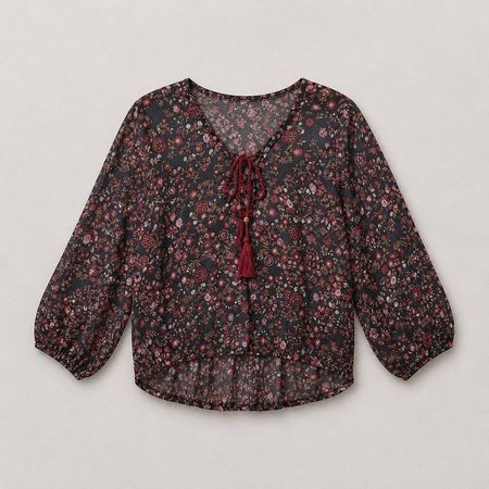 Boho Blusen Shirt Mustang Gr. 36 bunt