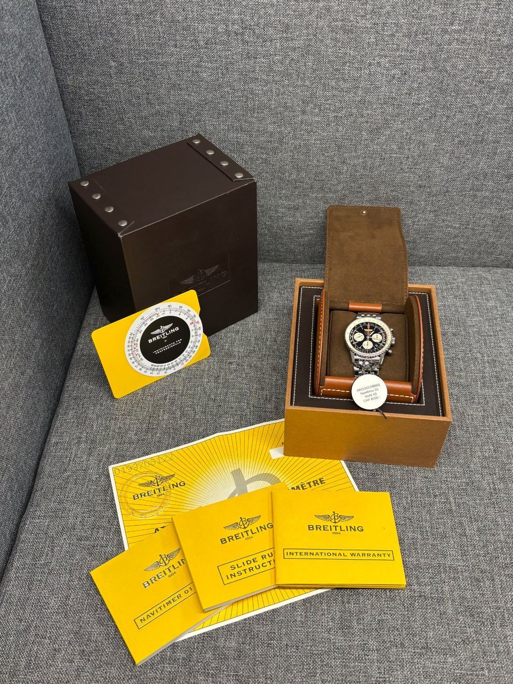 Breitling Montres: Breitling Navitimer B01 – D'occasion à Grenchen par chaga1234 9