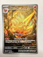 Pokémon Ninetales 199/197 Illustration Rare Obsidian Flames