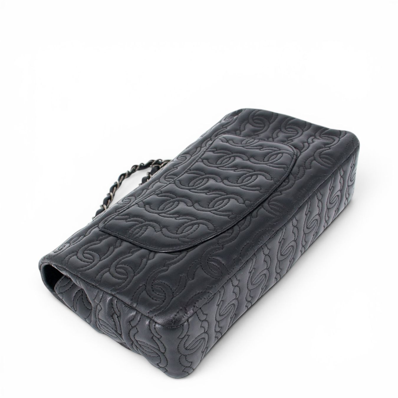 Chanel Borse da donna: Chanel CC stitch single flap schwarz – Usato da Binningen venduto da Designerlabels 8
