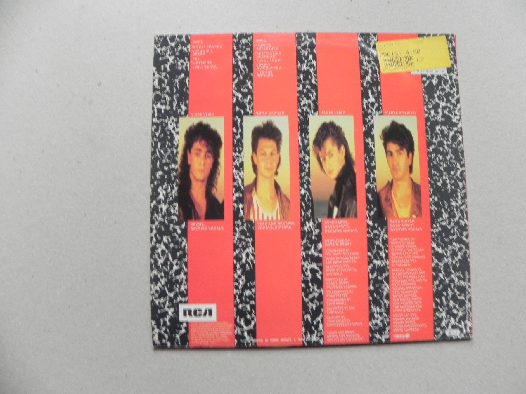 Schallplatten: LP Australien Synth. Pop Band Pseudo Echo 1987 Love an .... – Gebraucht aus Siebnen von krimsie 1