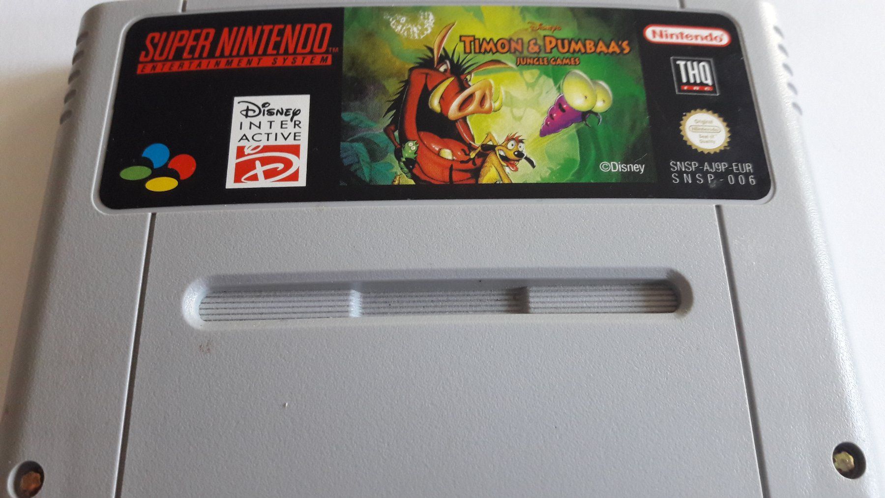Nintendo Giochi: Timon & Pumbaas Jungle Games - SNES – Usato da Zürich venduto da Mephisto87