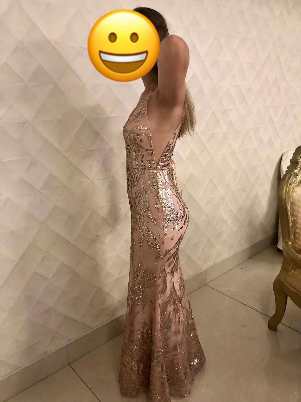 Vestiti: Roséfarbenes Abendkleid in 38 – Nuovo (secondo la descrizione) da Erlinsbach SO venduto da Topf12 2