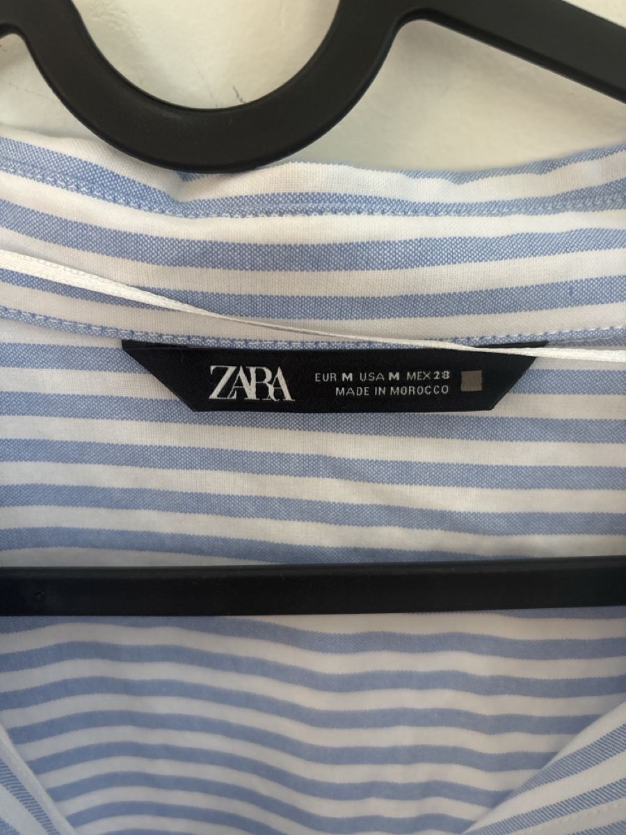 Zara Camicette: Gestreiftes Hemd  – Nuovo (secondo la descrizione) da Schaan venduto da Nina.Zander_1990 1