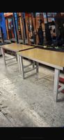 Werkbank 2er Set Metall pulverbeschichtet Arbeitstisch Metal