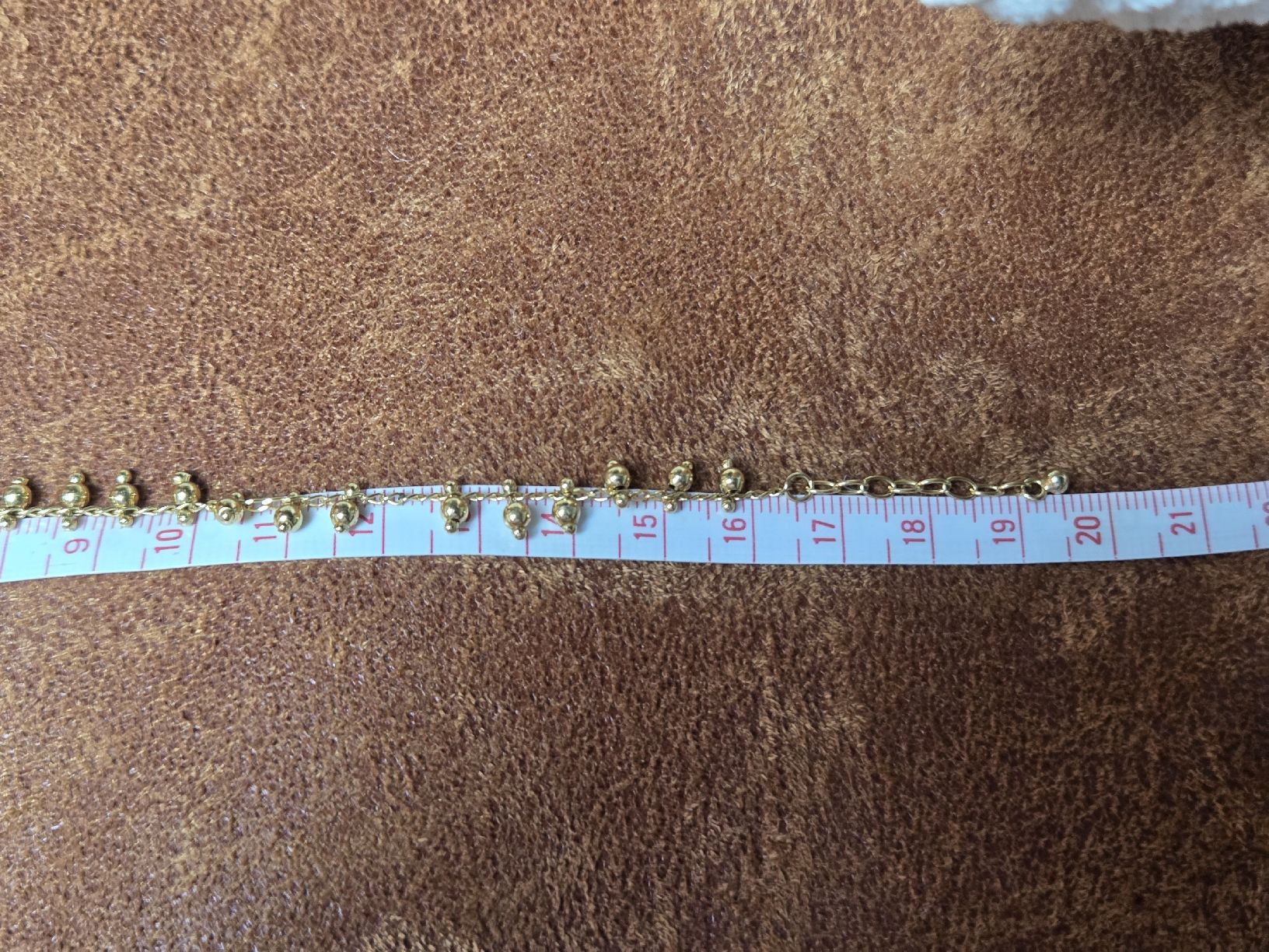 Bracciali & Braccialetti: Küggeli- Armkettchen vergoldet – Usato da Grosshöchstetten venduto da Dirue 2