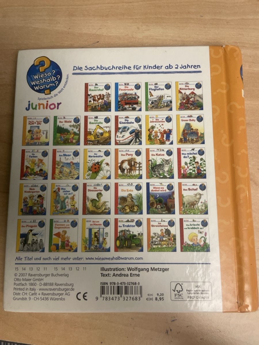 Bücher: Wieso Weshalb Warum Junior Die Polizei Buch  – Gebraucht aus Obergerlafingen von cabo4 1