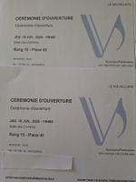 2 Billets Verbier Festival Cérémonie d'ouverture le 16 Juill