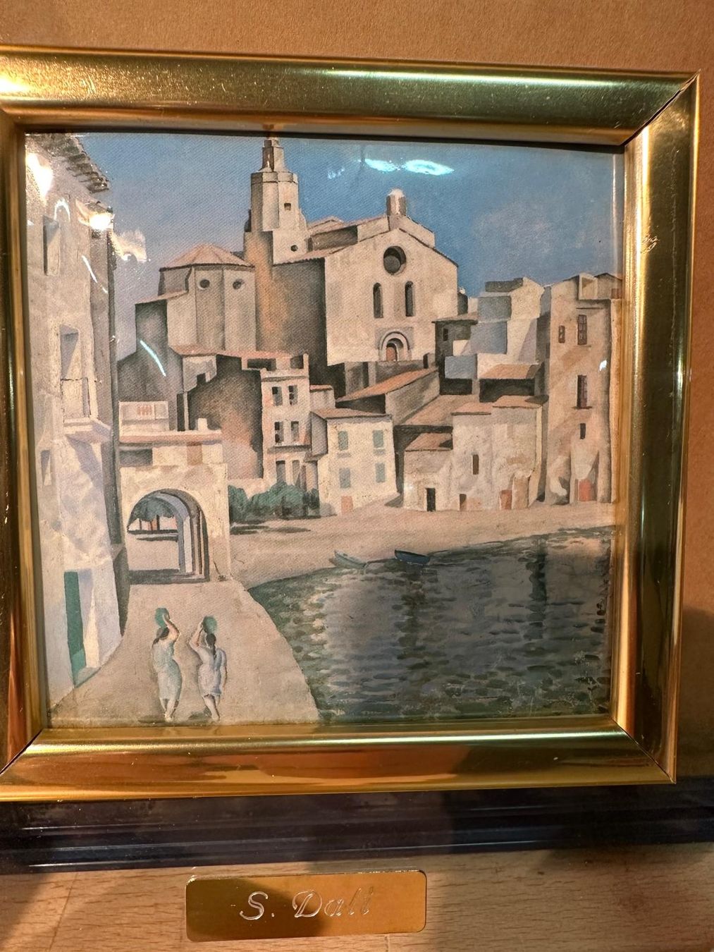 Gemälde: S. Dali Framed Print - Coastal Scene - Ready to Hang – Gebraucht aus Lausanne von vas_cdb2 3