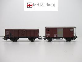 Piko 6455-170 + 6443-171 Güterwagen SBB CFF FFS DC GS H0