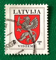 BRIEFMARKEN AUS Lettland GESTEMPELT