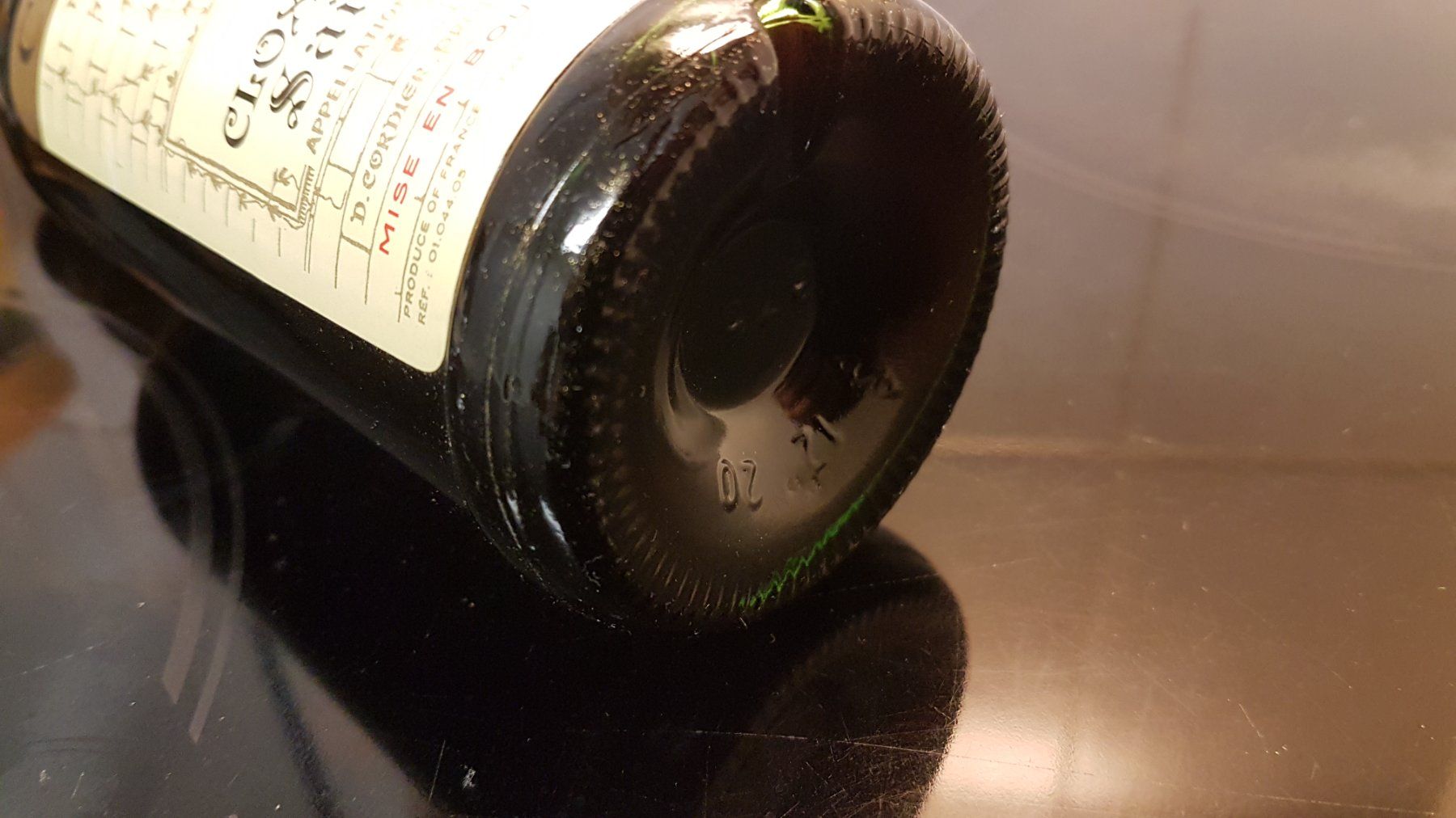 Vino: Chateau Clos des Jacobins 1975   36 cl. – Nuovo (secondo la descrizione) da Grenchen venduto da poggione 7
