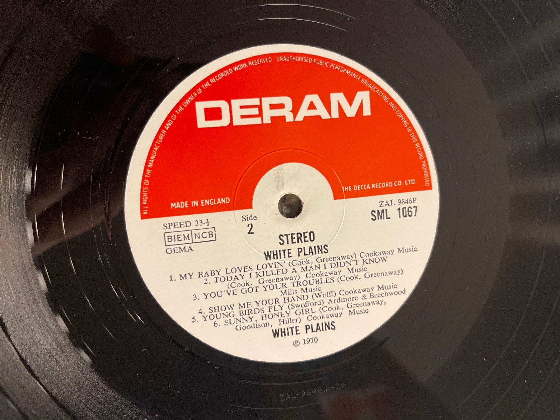 Dischi in vinile: S2/White Plains – Usato da Frutigen venduto da Philippe_jsp 2