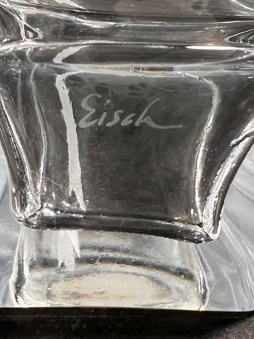 Vasi & Recipienti: 2 vases: IVV ITALY + EISCH GERMANY – Usato da Lausanne venduto da NYC67 8