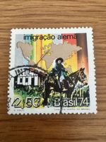 Briefmarke Brasilien, 1974 – Deutsche Einwanderung