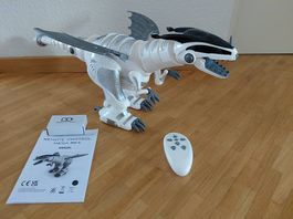 Ferngesteuerter Dino Roboter RC Mega Rex mit Licht & Sound