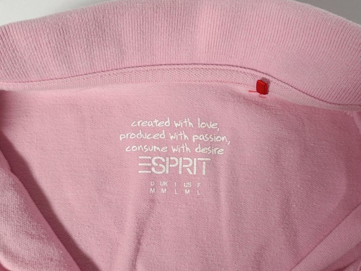 Esprit Magliette Polo: ESPRIT Polo rose taille M en coton – Usato da Thielle venduto da Plusvalue_Neuchatel 2