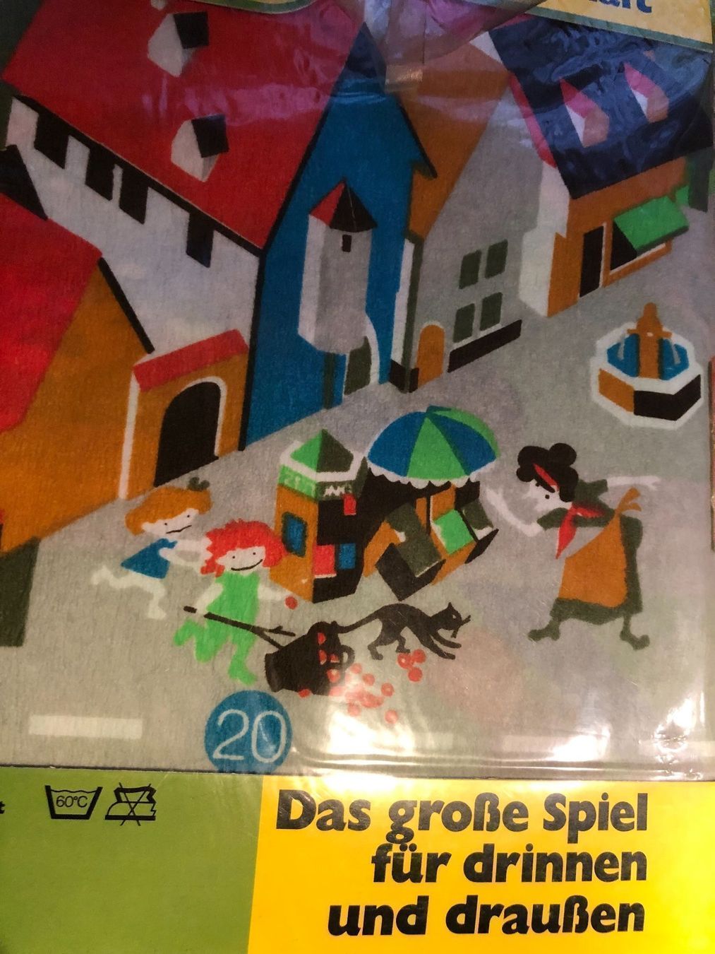 Giochi: TRIX-Spiel-Landschaft 7022 100%Nylon – Nuovo e nell'imballaggio originale da Burgdorf venduto da Gedora 7