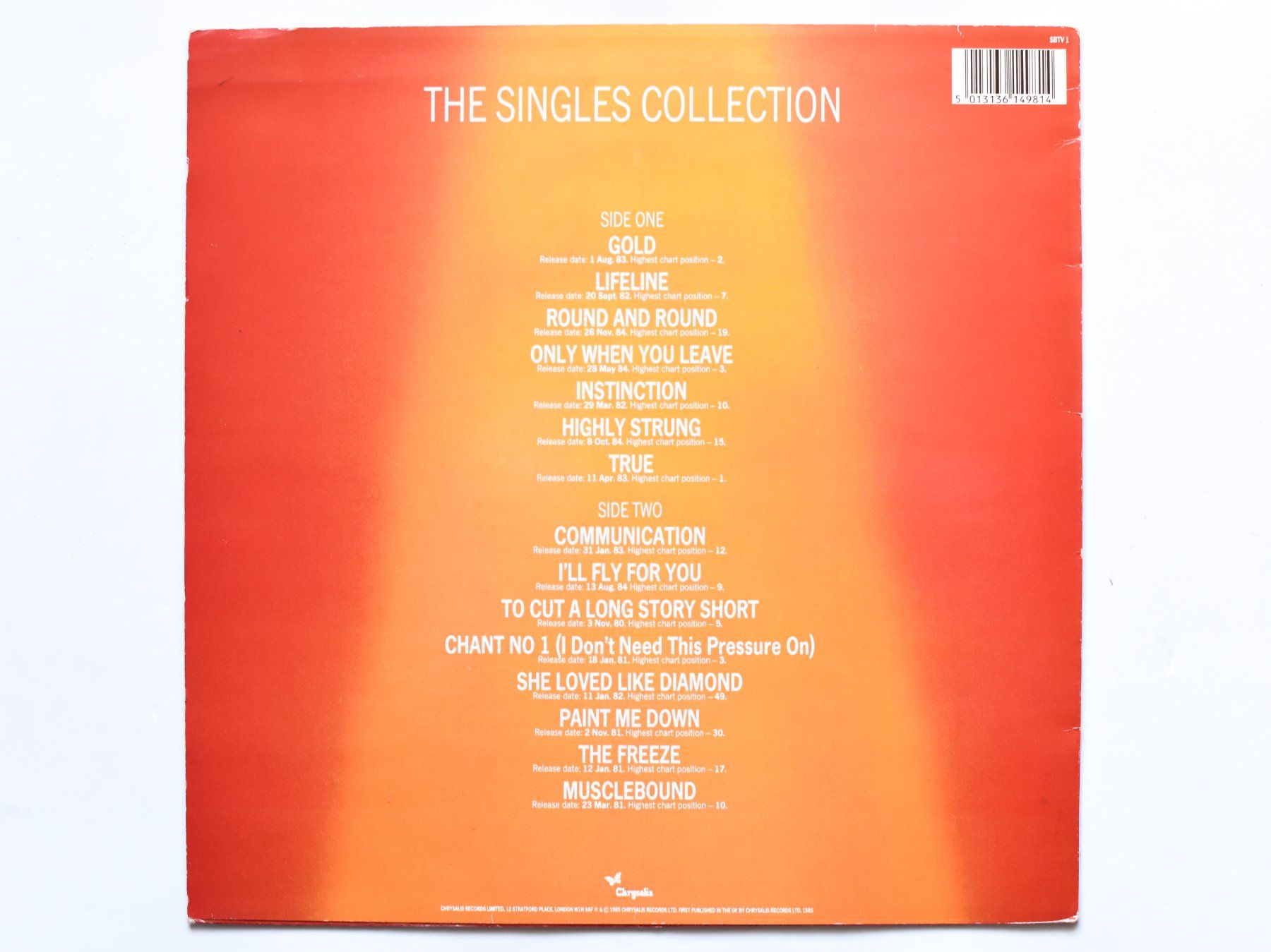 Dischi in vinile: Spandau Ballet - The Singles Collection – Usato da Belmont-sur-Yverdon venduto da ag97 1