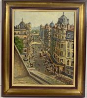 Gemälde (Paris?) 1949 Giraud signiert